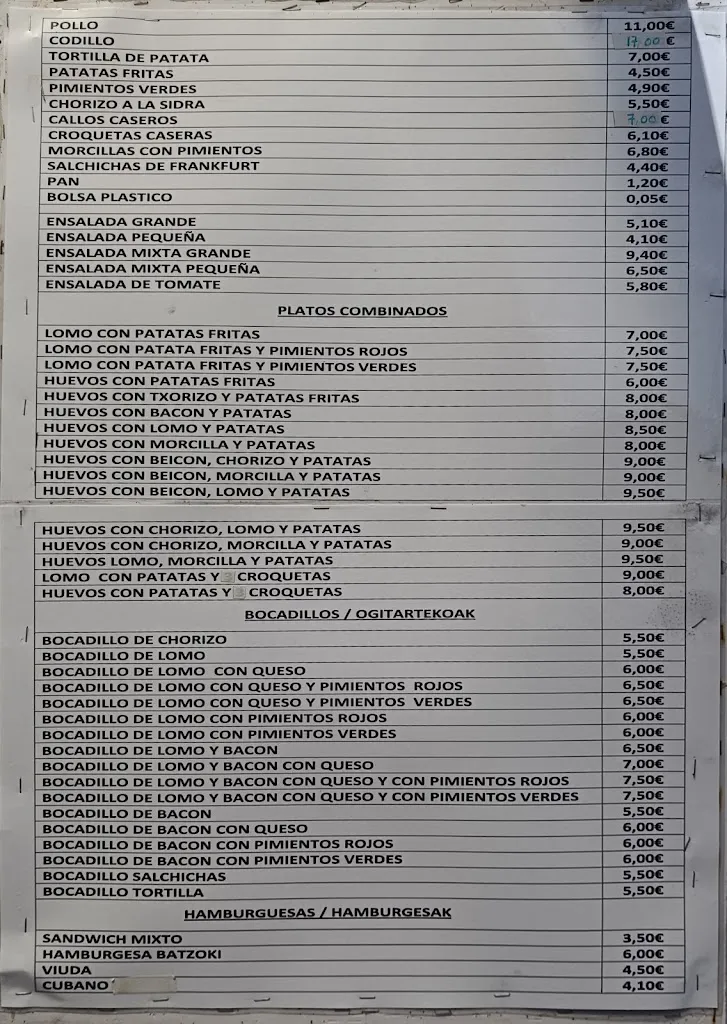 Menu_Batzoki Erandio Goikoa_Erandio_image_1
