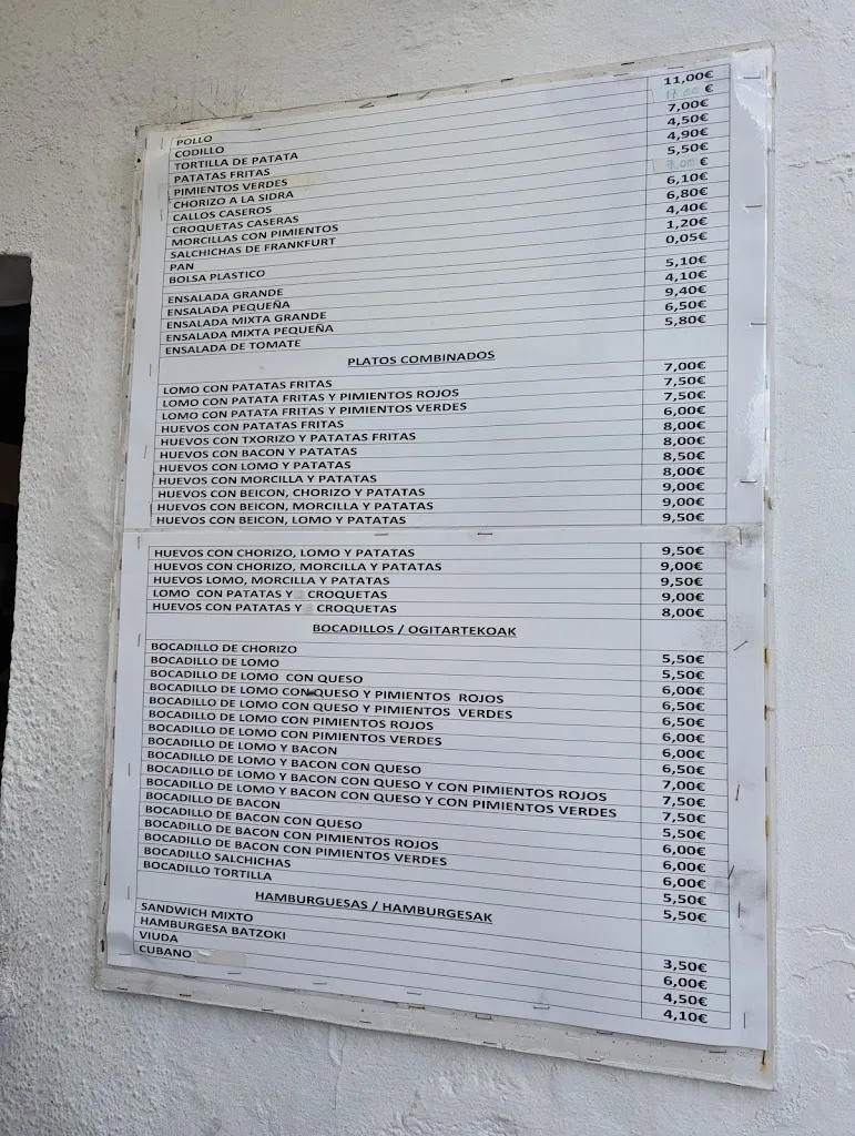 Menu_Batzoki Erandio Goikoa_Erandio_image_3