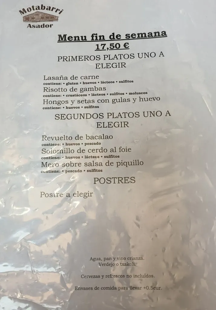 Menü_Asador Restaurante Motabarri Erandio_Erandio_Bild_3