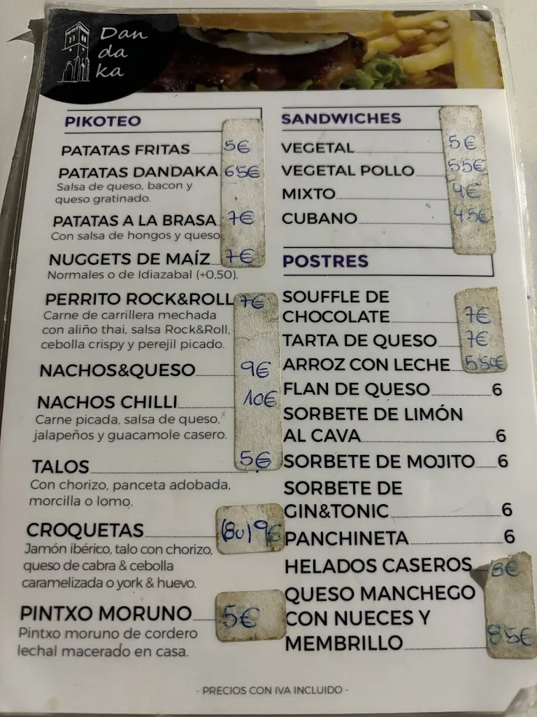 Menu_Dandaka jatetxea_Erandio_image_3