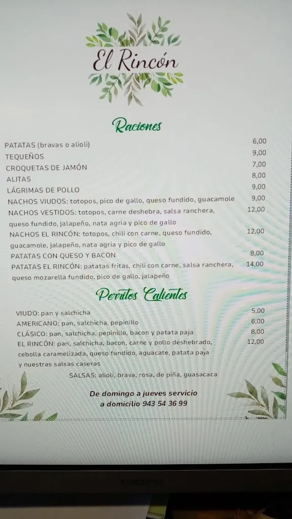 Menu_EL RINCON GASTROTEKA_Ermua_image_2