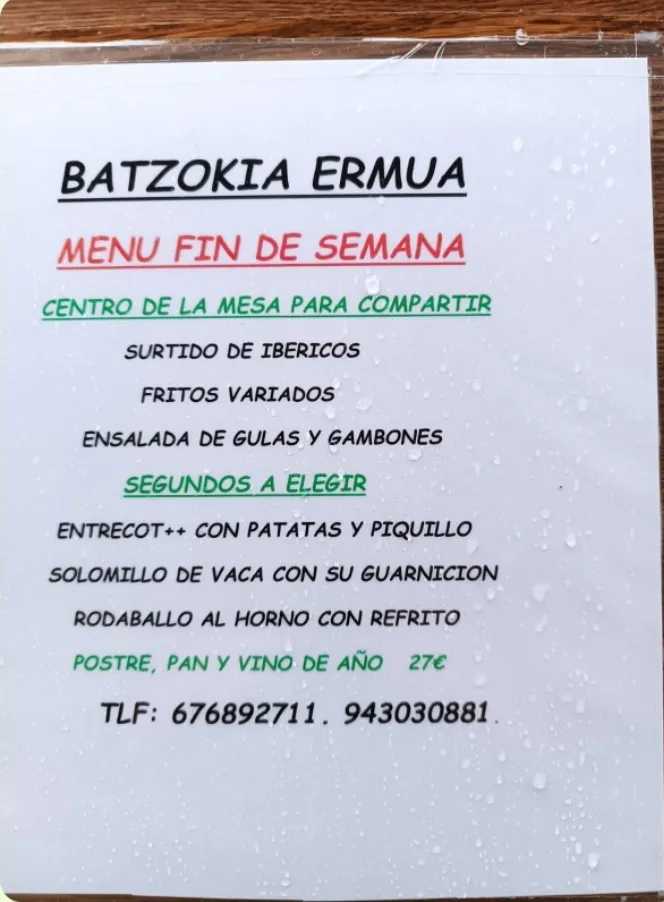 Jose Tola Villardon_Restaurante Batzoki_Ermua_review