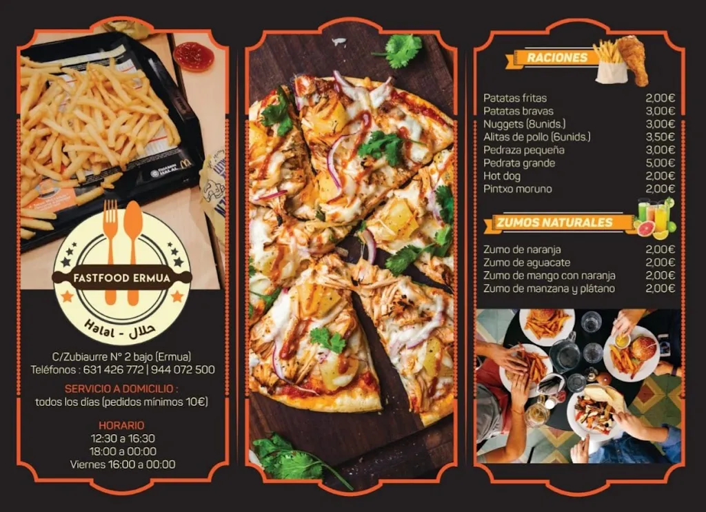 Menu_Kebab Ermua de la plaza fast food_Ermua_image_3