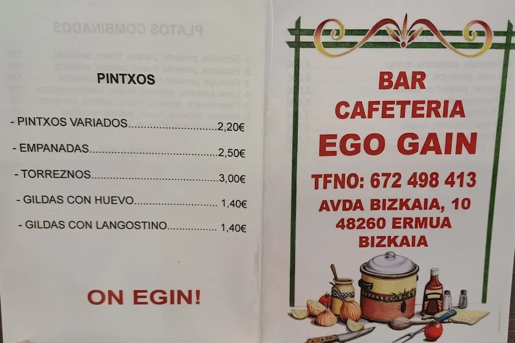 Menu_Bar Ego Gain_Ermua_image_1