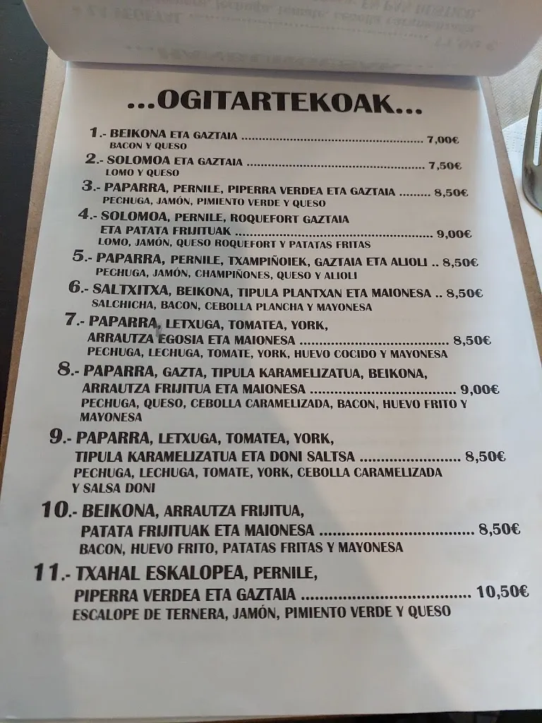 Menu_Donibane Taberna_Igorre_image_1
