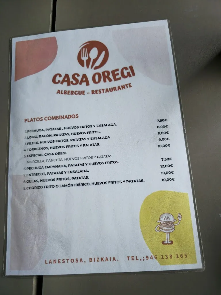 Menu_Albergue Casa Oregui_Lanestosa_image_2