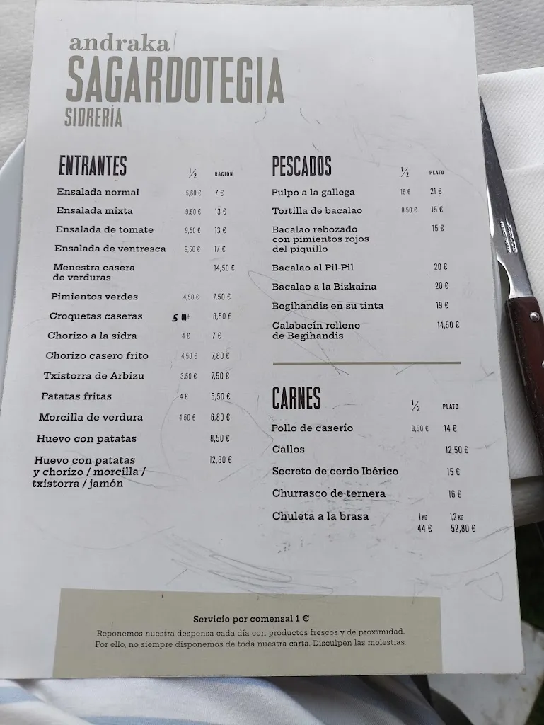 Menu_Restaurante Andraka - Jatetxea & Sidrería_Gorliz_image_3