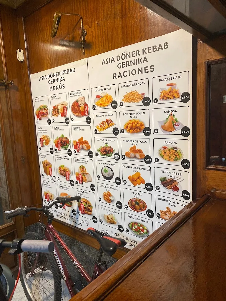 Menu_Asia Döner kebab Gernika_Gernika-Lumo_immagine_1