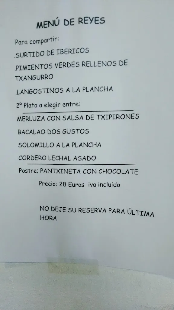 Menu_Batzoki de Loiu_Loiu_image_2