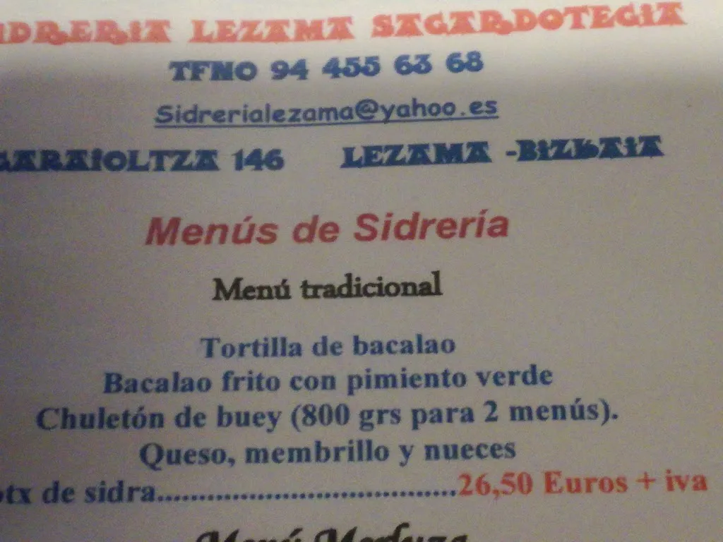 Menu_Lezama sagardotegia_Lezama_image_2