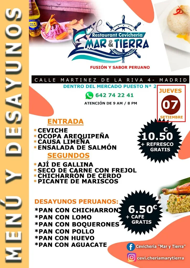 Menu_cevicheria Mar y Tierra_Mañaria_image_2