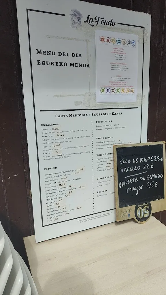 Menu_Restaurante la Fonda de Mundaka_Mundaka_image_1