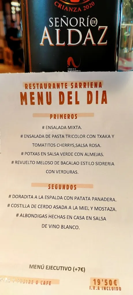 Menu_Restaurante Sarriena_Leioa_image_4