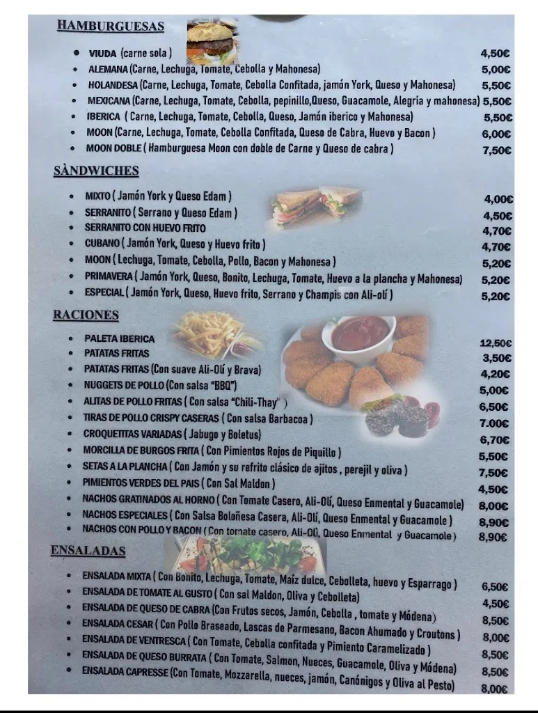 Menu_Moon Leioa_Leioa_image_1