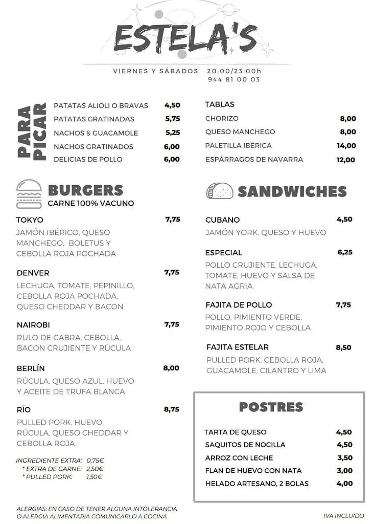 Menu_Xcaret Estela - Restaurante P.A.E. Ibarrabarri Leioa_Leioa_immagine_4