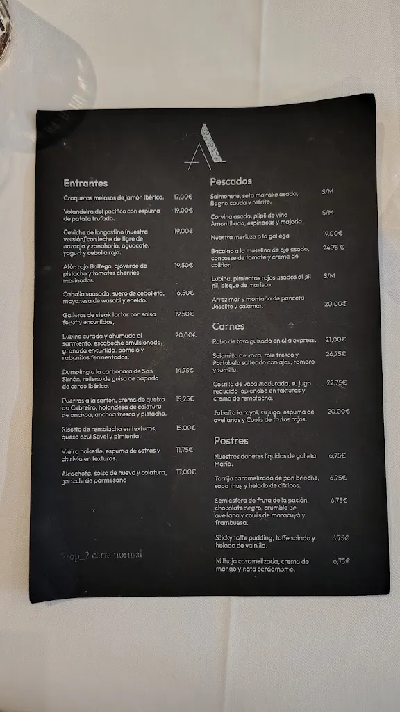 Menu_El De Alberto_Touro_image_2