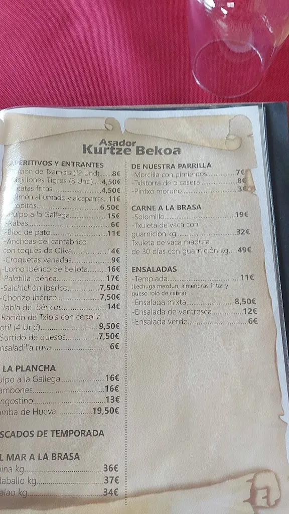 Menu_Restaurante Kurtze Bekoa_Leioa_image_4