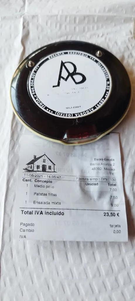 Santiago De Lucas_Txori Errota_Muxika_review