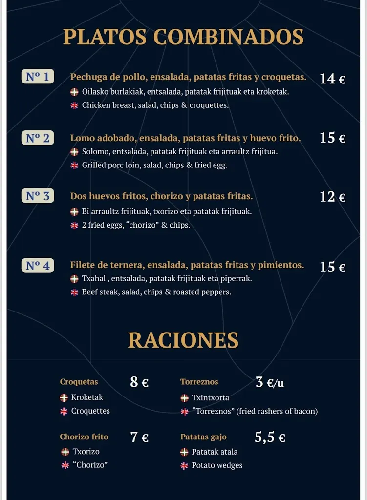 Menu_Restaurante Pollería Etxeko_Muxika_immagine_3