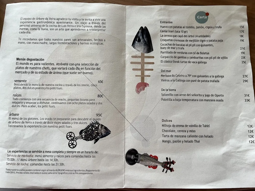 Menu_Restaurante Árbore da Veira_Touro_image_1
