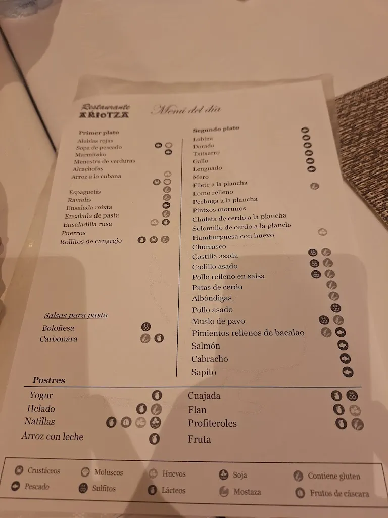 Menu_Ariotza Jatetxea_Mungia_image_1