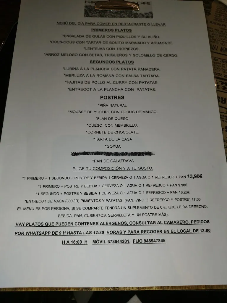 Menu_Restaurante Haritza Gastro & Café_Mungia_image_2