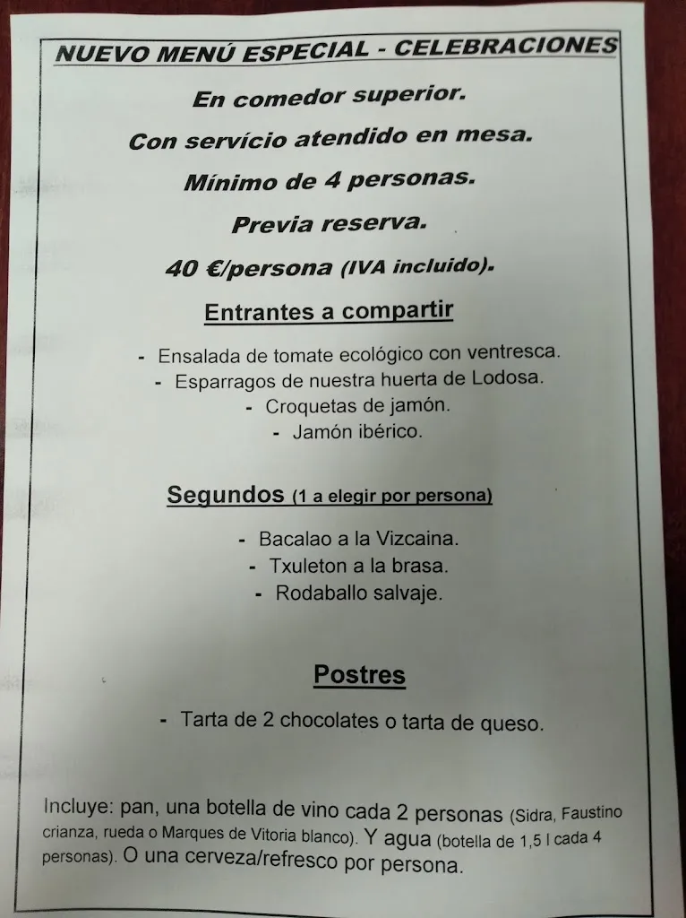 Menu_Bidegain Erretegia_Mungia_image_4