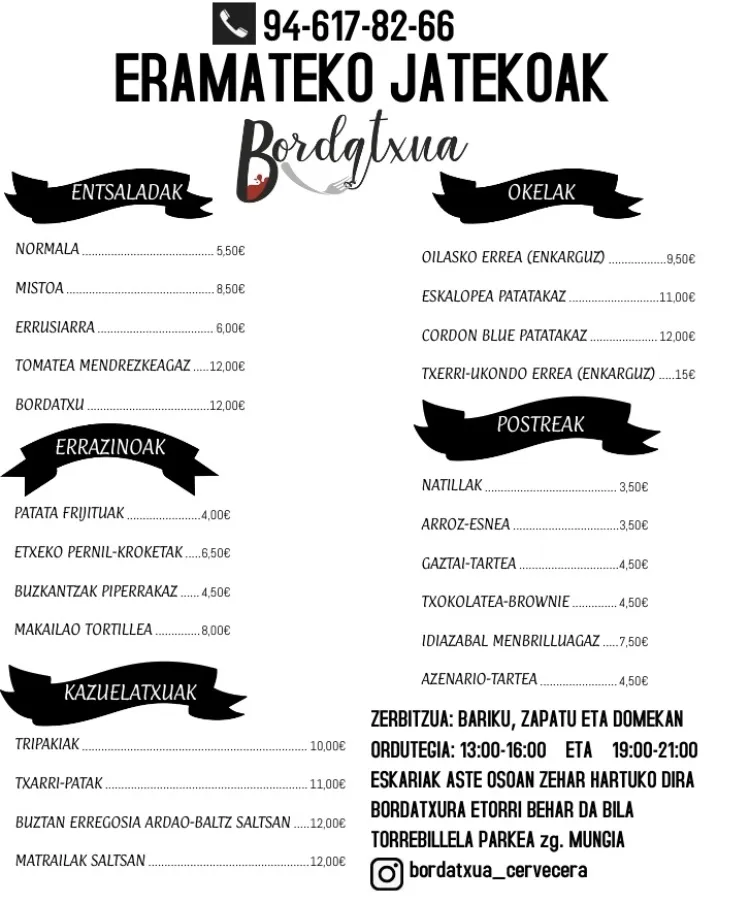 Menü_Bordatxua Taberna_Mungia_Bild_3