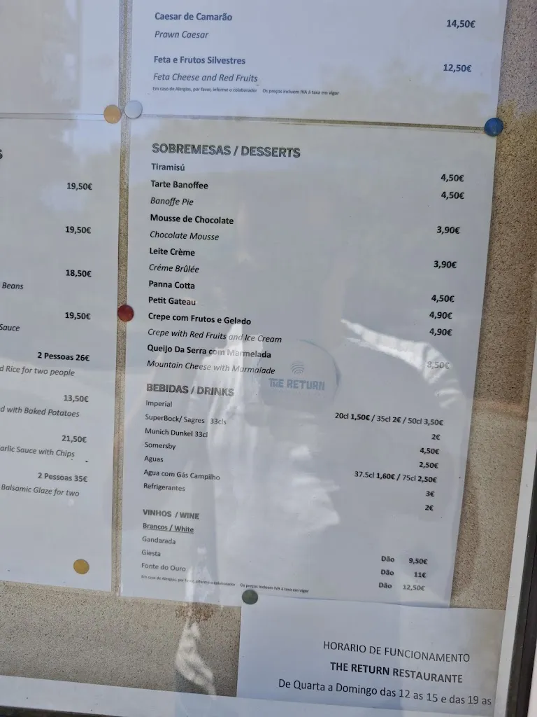 Menu_The Return_Santa Comba_image_3