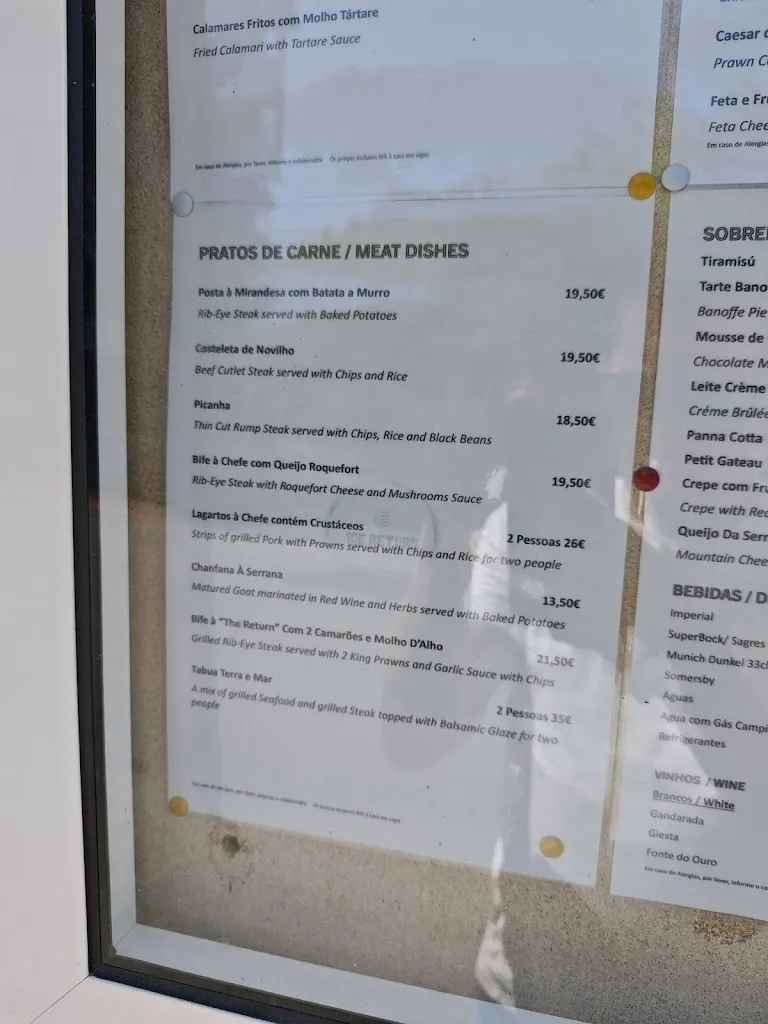 Menu_The Return_Santa Comba_image_4