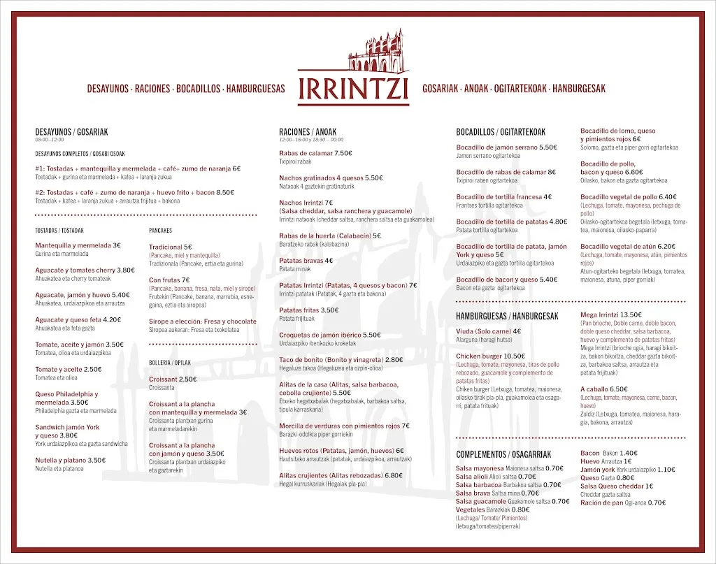 Menu_Irrintzi Taberna_Lekeitio_image_1
