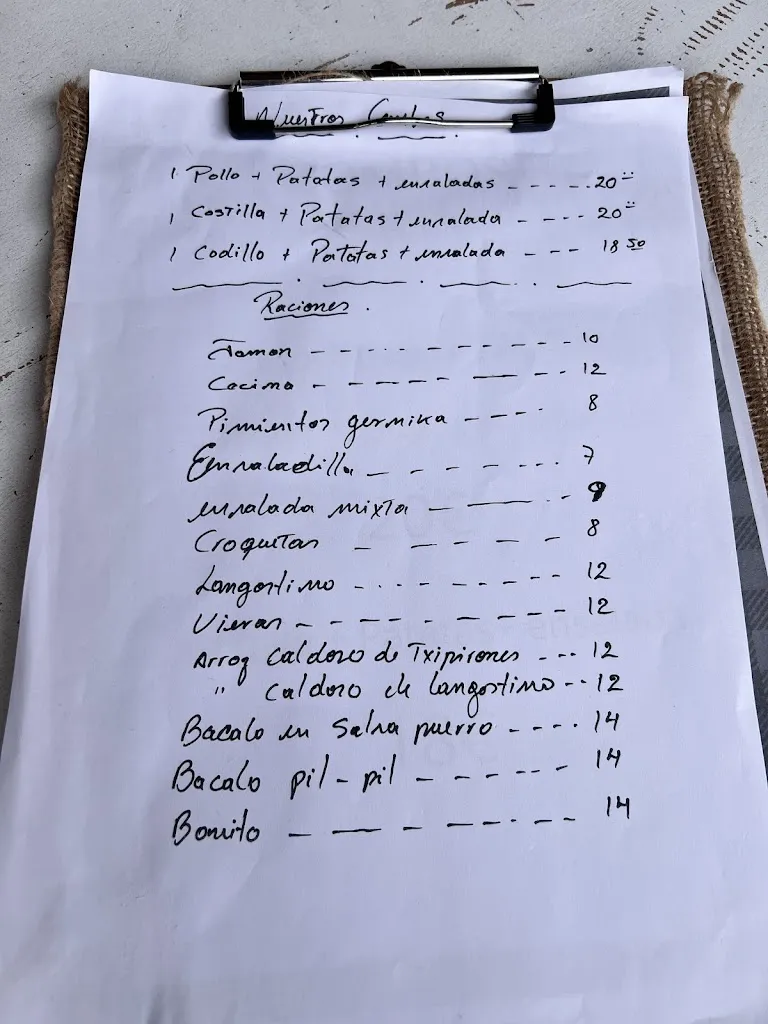 Menu_Batzoki Lekeitio_Lekeitio_image_2