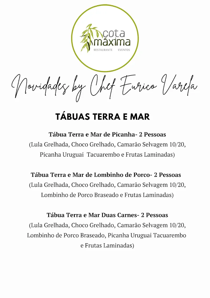 Menu_Cota Máxima_Santa Comba_immagine_4