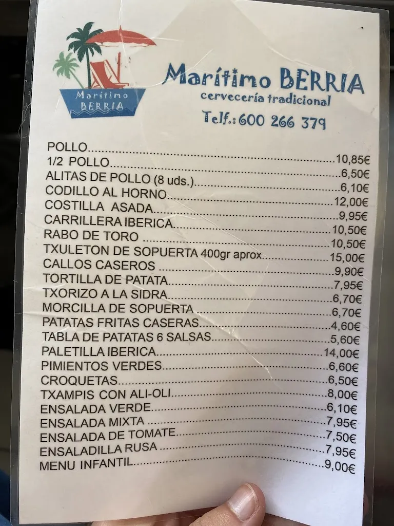 Menu_Maritimo Berria - Piscinas_Sopuerta_immagine_4
