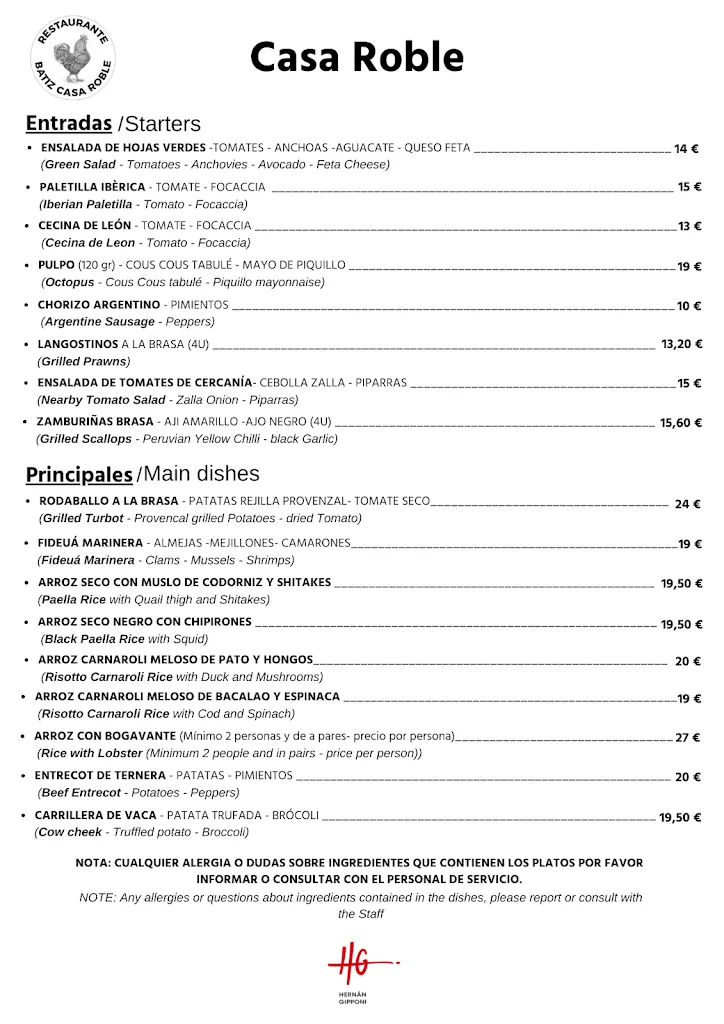 Menu_Restaurante Casa Roble_Sopuerta_image_1