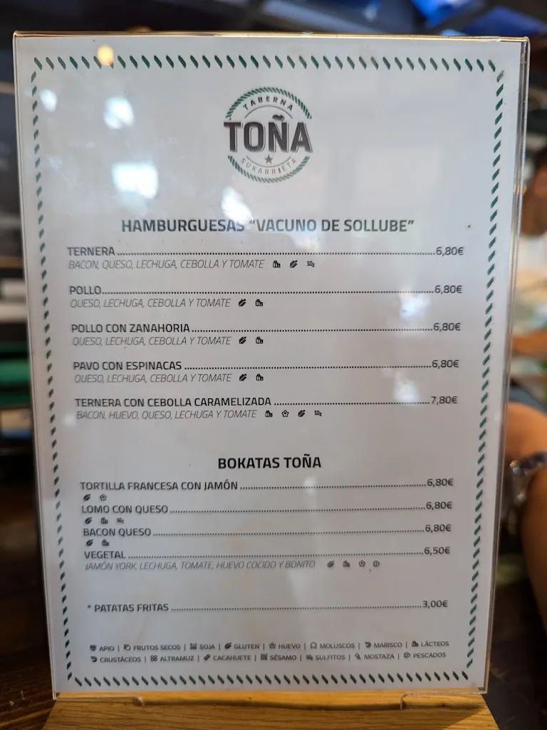 Menu_Taberna Toña_Sukarrieta_image_1