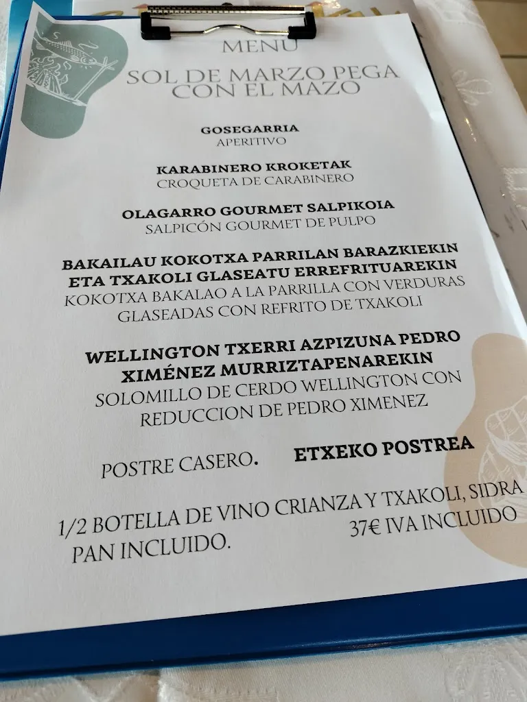 Menu_Casa Rural Pikua , Asador Pikua_Ondarroa_image_1