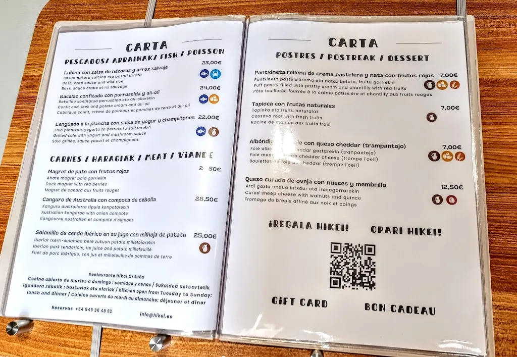 Menu_Restaurante Hikei Orduña_Urduña/Orduña_image_1