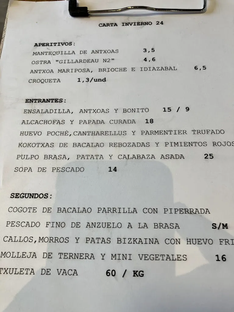 Menu_Restaurante La Oficina STZ_Santurtzi_image_1