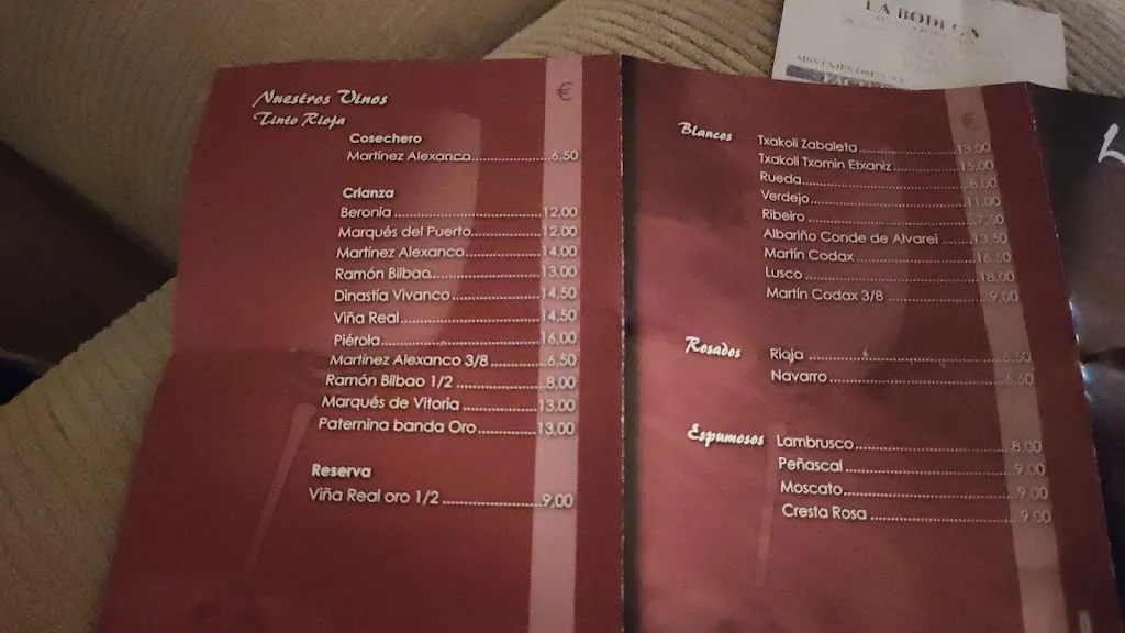 Menu_Restaurante La Bodega_Santurtzi_image_4