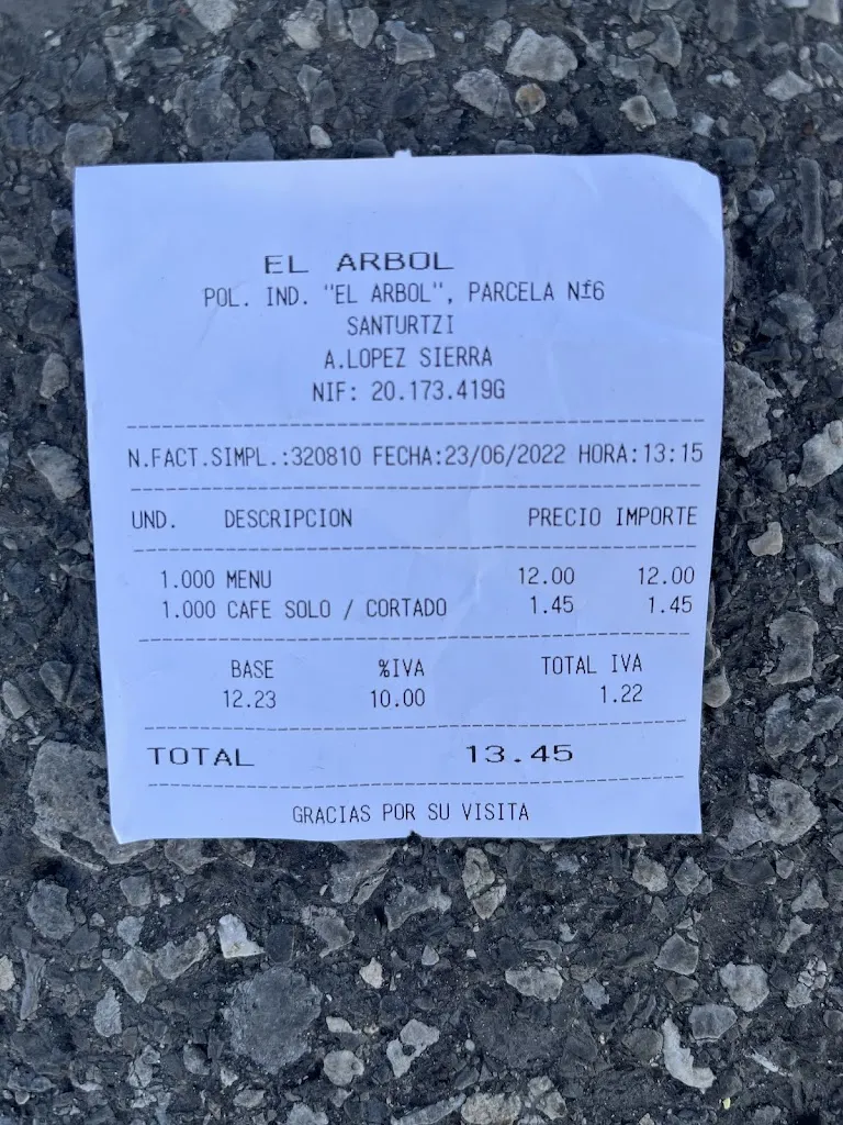 O RO S_RESTAURANTE EL ARBOL_Santurtzi_review