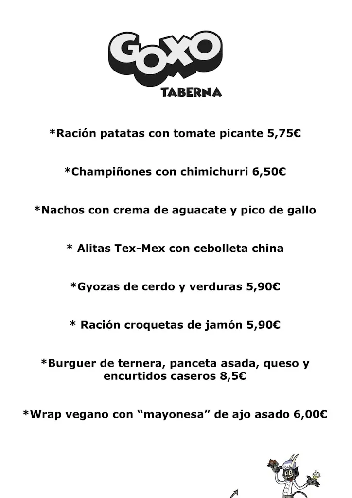 Menu_Goxo Taberna_Santurtzi_image_1