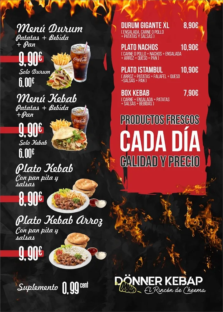 Menu_Doner Kebab El. Rincón De Cheema_Santa Comba_image_1
