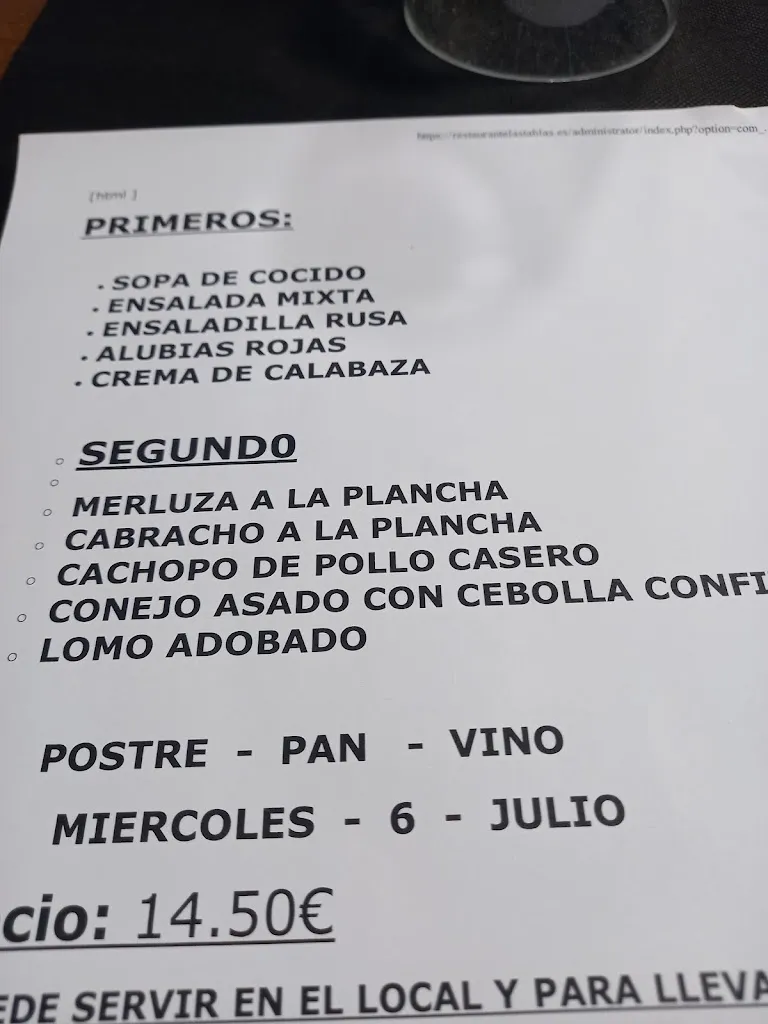 Menu_Las Tablas Jatetxea_Portugalete_image_1
