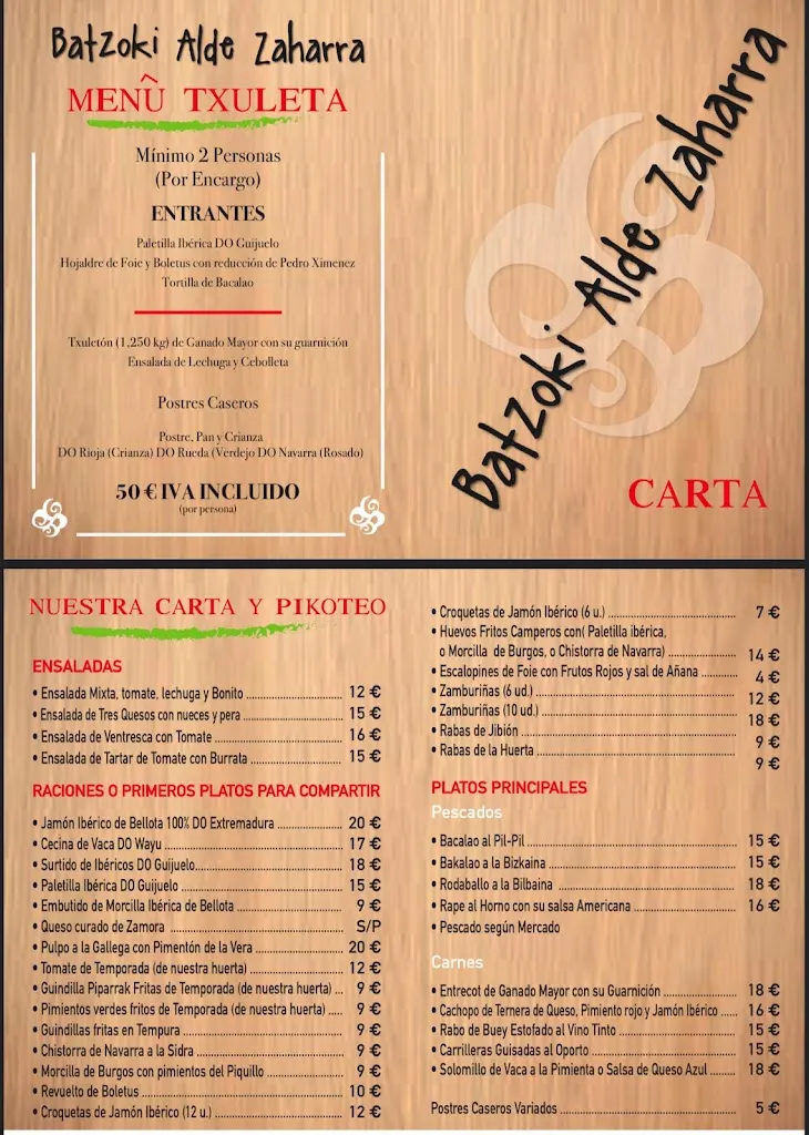 Menu_Batzoki Alde Zaharra Portugalete_Portugalete_image_1