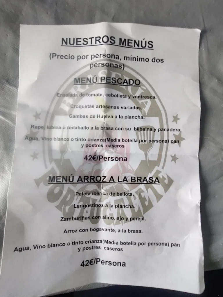 Menu_Braseria Portugalete_Portugalete_immagine_2
