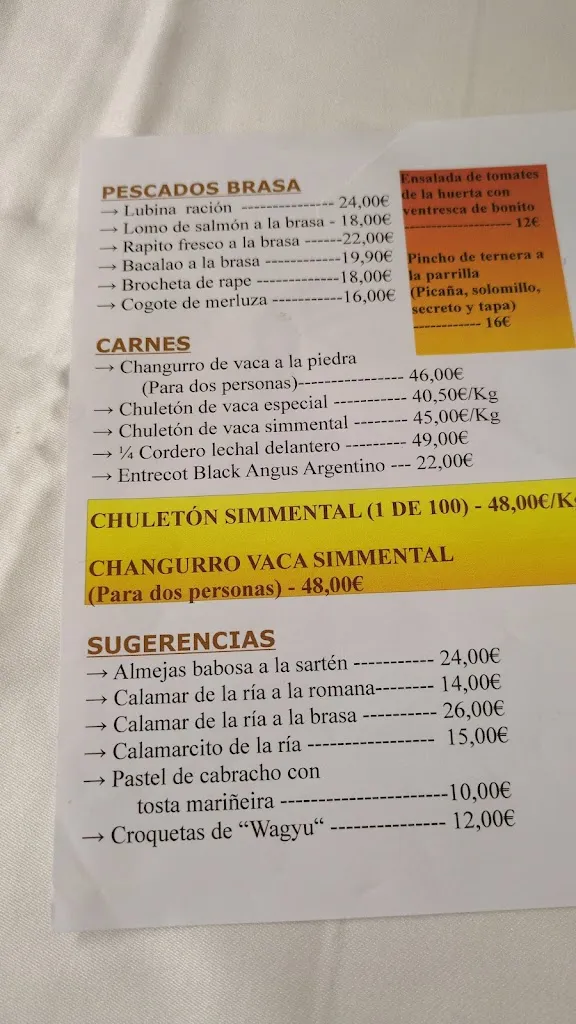 Menu_Parrillada Santa Comba_Santa Comba_image_1