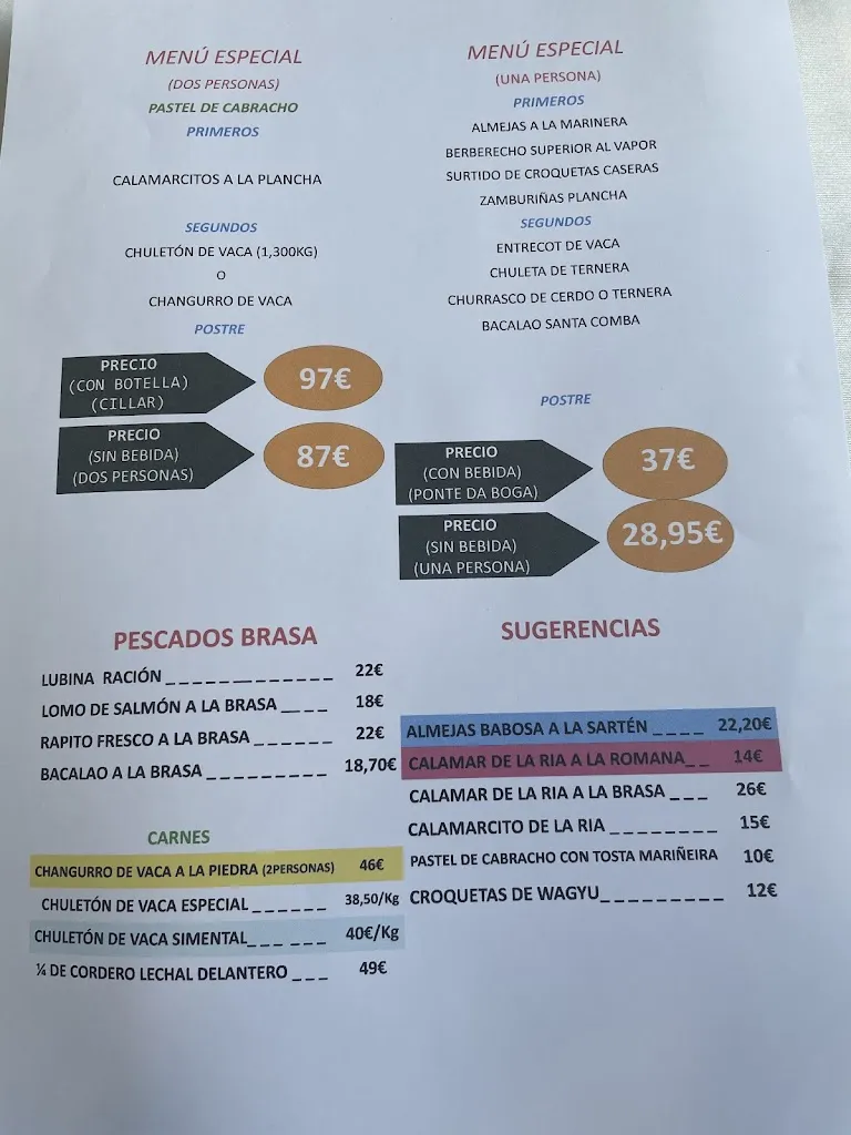 Menu_Parrillada Santa Comba_Santa Comba_image_2