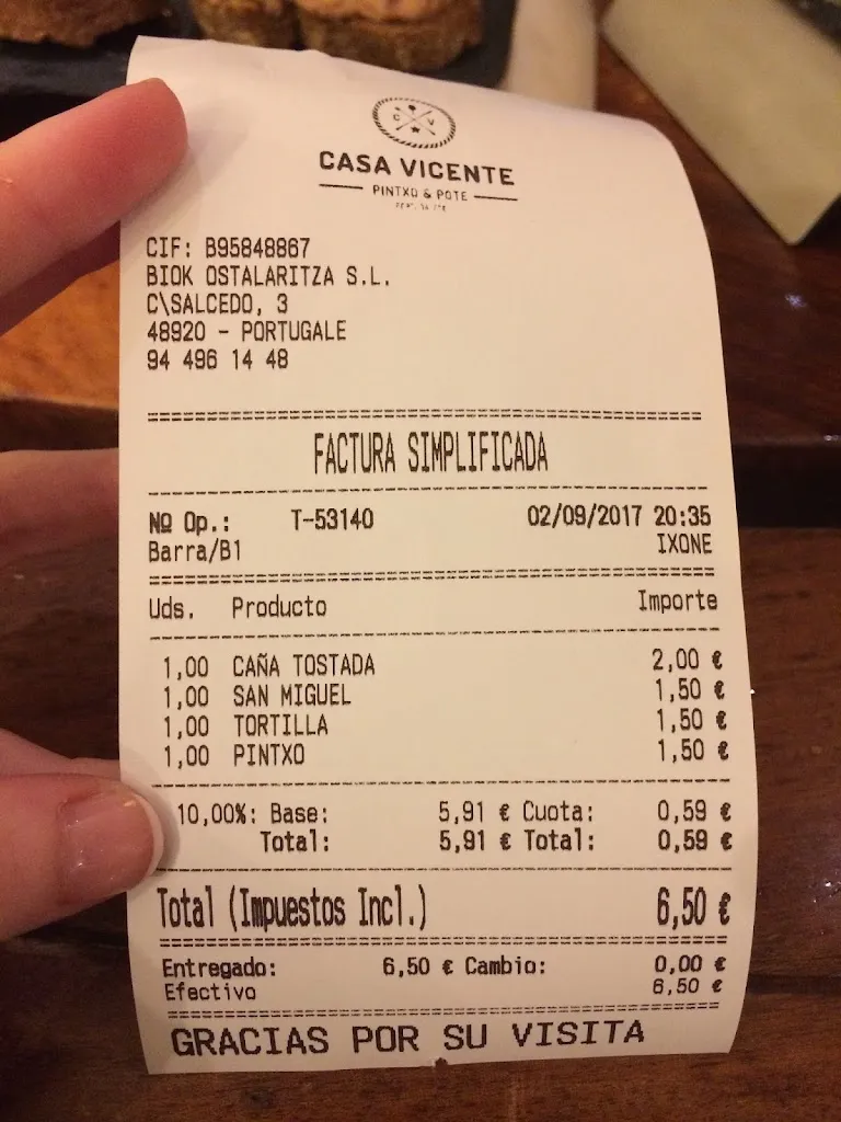 Miss Pimienta_Casa Vicente_Portugalete_recensione