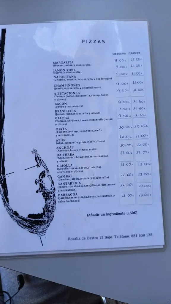 Menu_Parrillada Pizzería Da Terra_Santa Comba_image_1